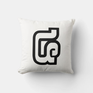 Coussin Laotien / Laos Numéro Quatre / 4 / ໔ (Voir/Si) Lao