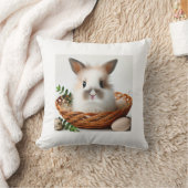 Coussin lapin à deux côtés (Couverture)