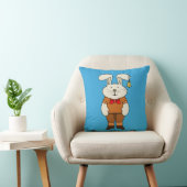 Coussin Lapin avec une cloche à l'oreille (Chaise)