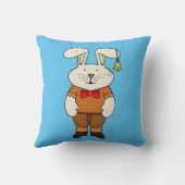 Coussin Lapin avec une cloche à l'oreille (Verso)