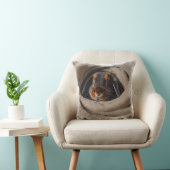 Coussin Lapin Bébé Blotti dans une Couverture (Chaise)