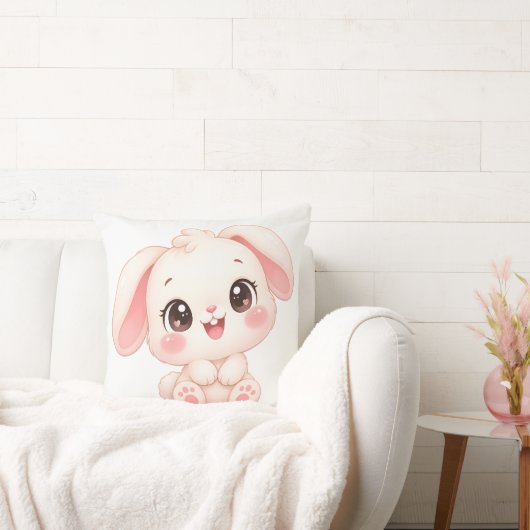 Coussin Lapin bébé endormi (Canapé)