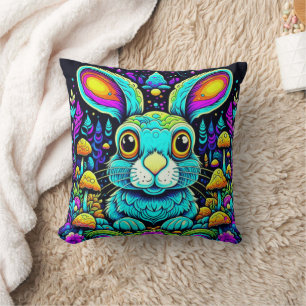 Coussin Lapin bizarre 16x16