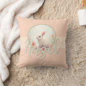 Coussin Lapin blanc crémeux (Couverture)