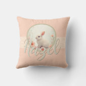 Coussin Lapin blanc crémeux (Verso)