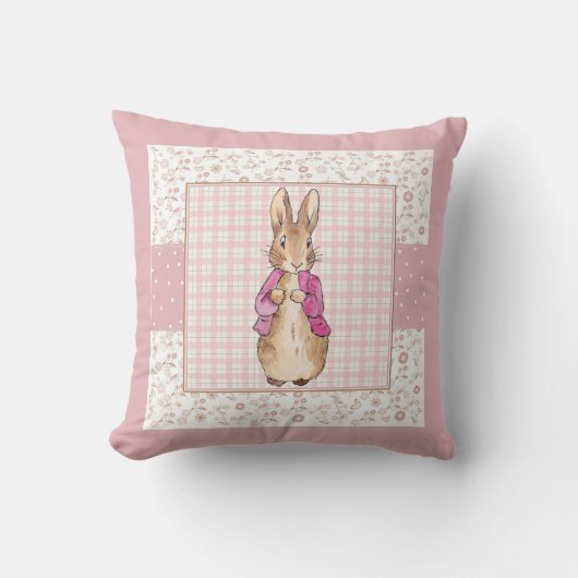 Coussin Lapin classique de Pâques (Recto)