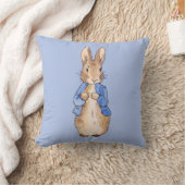 Coussin Lapin classique en veste bleue (Couverture)