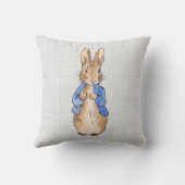 Coussin Lapin classique veste bleue (Verso)