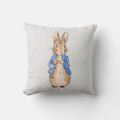 Coussin Lapin classique veste bleue (Recto)