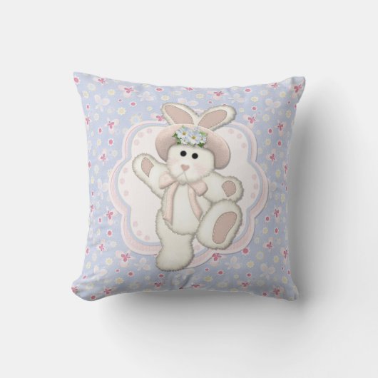 Coussin Lapin de campagne doux (Recto)