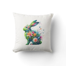 Lapin de lapin de puissance de fleurs