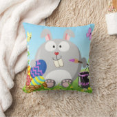 Coussin Lapin de Pâques avril (Couverture)
