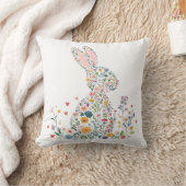 Coussin Lapin de Pâques joyeux (Couverture)