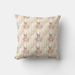 Coussin Lapin de Pâques Tissu Sans Couture – Lapin Mignon