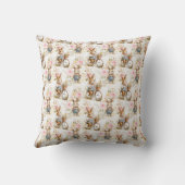 Coussin Lapin de Pâques Tissu Sans Couture – Lapin Mignon (Verso)