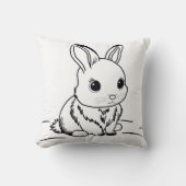 Coussin Lapin doux (Recto)