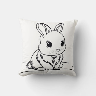 Coussin Lapin doux