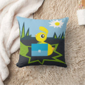 Coussin Lapin Ensoleillé (Couverture)