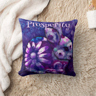 Coussin Lapin lapin floral Whimsical Personnalisé