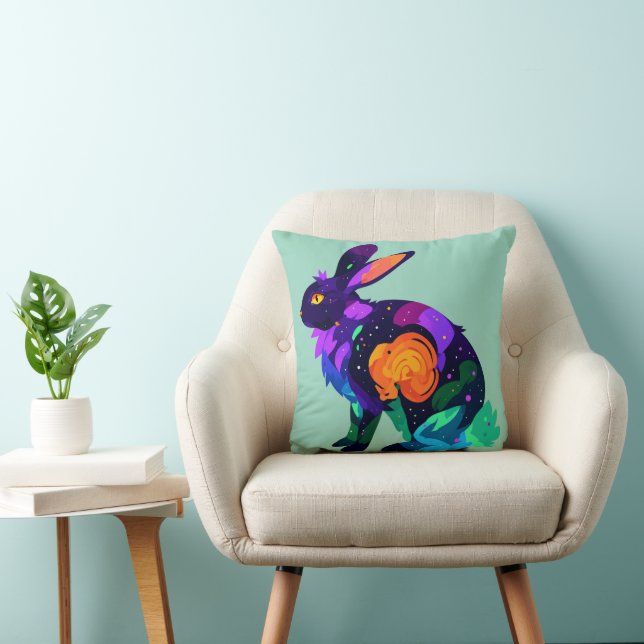 Coussin Lapin Magique (Chaise)