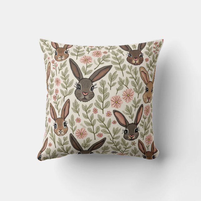 coussin lapin mignon (Verso)