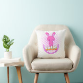 Coussin lapin mignon (Chaise)