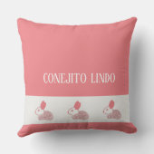Coussin Lapin mignon lapin (Verso)