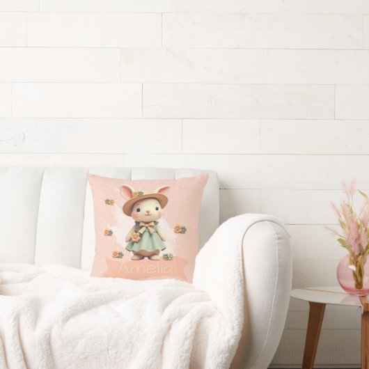 Coussin Lapin Pastel Bunny (Canapé)
