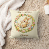 Coussin Lapin Vintage Mon Premier Pâques (Couverture)