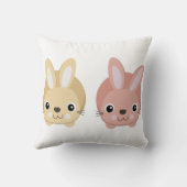 Coussin Lapins Mignons (Verso)