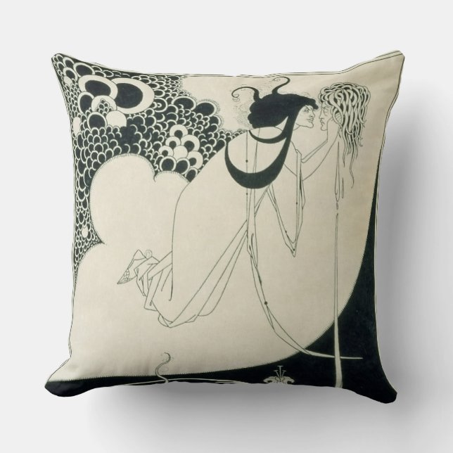 Coussin L'apogée, illustration de "Salome" par des WI (Recto)