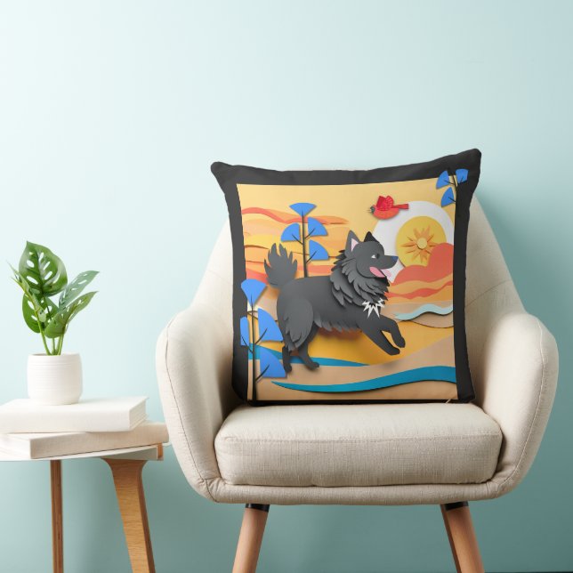 Coussin LAPPY GO LUCKY Lapphund (Chaise)
