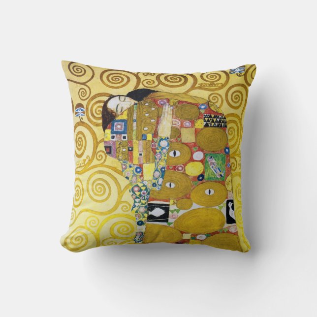 Coussin L'arbre de vie (détail), Klimt (Recto)