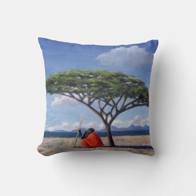 Coussin L'arbre louche 1992 (Recto)