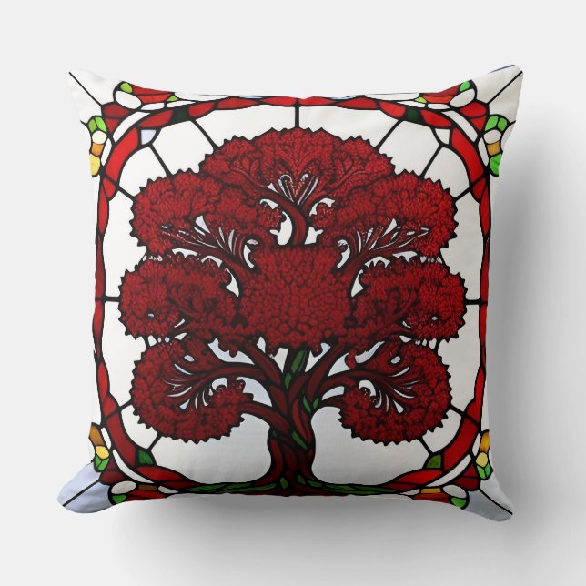 Coussin L'arbre Majestueux de la vie (Recto)