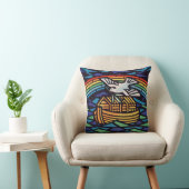 Coussin L'Arche de Noé avec le Saint-Esprit (Chaise)