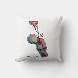 Coussin Larmes silencieuses – Conception de tristesse émot