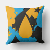 Coussin Larmes simples et audacieuses (Verso)