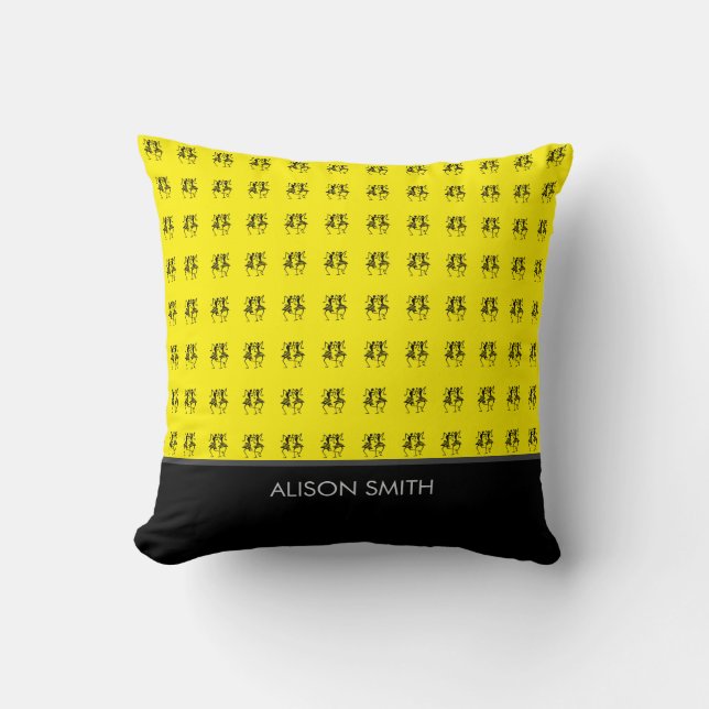 Coussin L'art africain, grande fête (Recto)