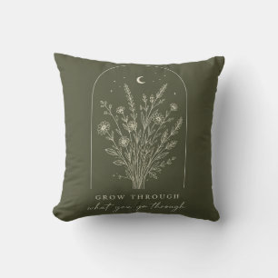 Coussin L'art botanique minimaliste en ligne