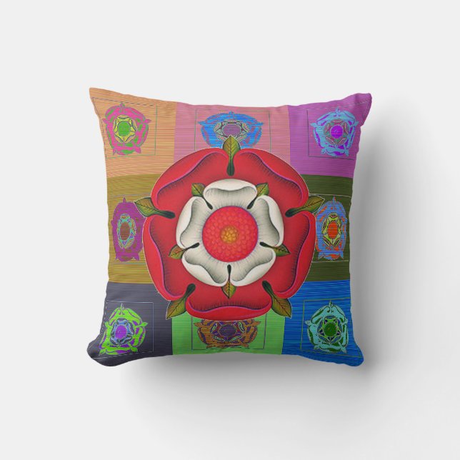 Coussin L'art de bruit Tudor s'est levé (Recto)