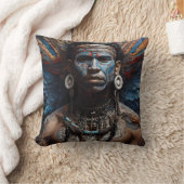 Coussin L'art de fusion tribale dynamique (Couverture)