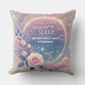 Coussin L'art de l'IA amoureuse de maman (Recto)