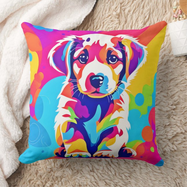 Coussin L'art du chiot (Couverture)