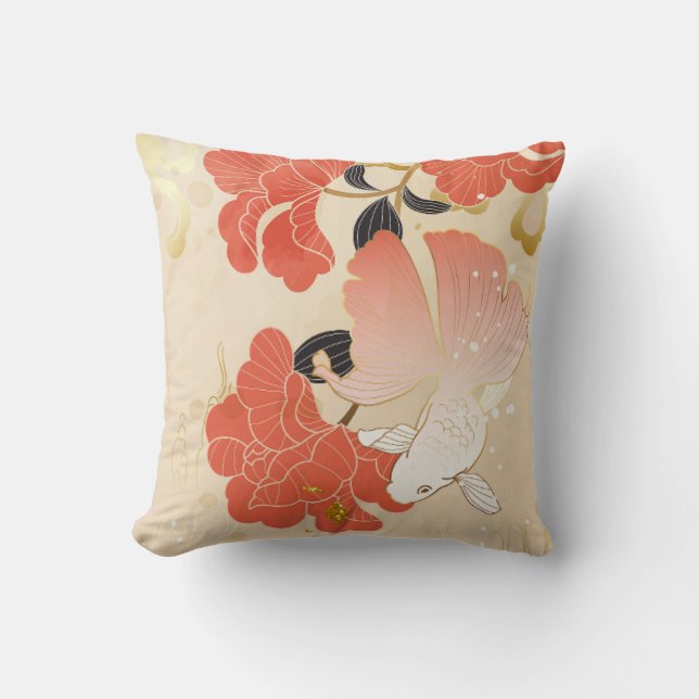 Coussin L'Art Floral Japonais (Recto)
