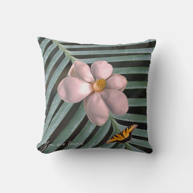 Coussin L'art Magnolia (Recto)