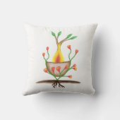 Coussin L'art Plante de l'enfant (Verso)