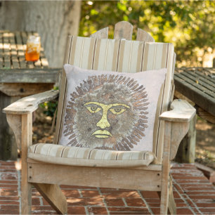 Coussin L'art rupestre du Soleil