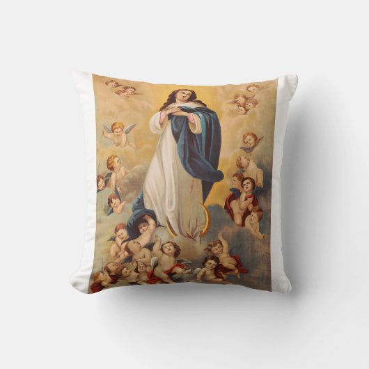 Coussin L'Assomption de la Vierge Marie (Recto)