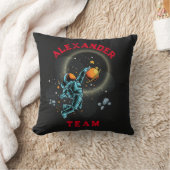 Coussin L'astronaute spatiale Slamdunk Cool Kids Basketbal (Couverture)